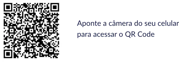 Aponte a câmera do seu celular para acessar o QR Code
